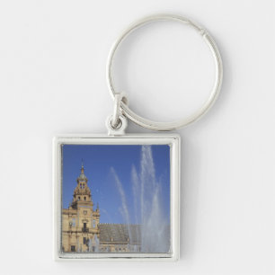 Llavero España, Sevilla, Andalucía Fuente y ornamentada