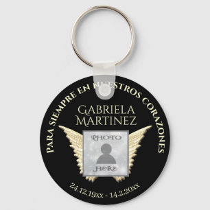 Llavero Español Para Siempre en corazones