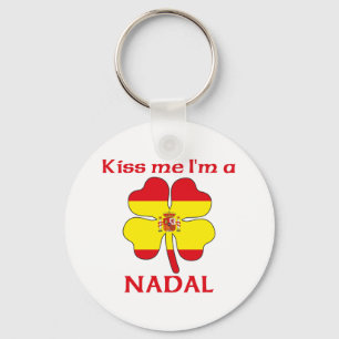 Llavero Español personalizado me besa, soy Nadal
