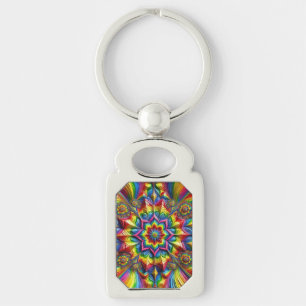 Llavero especial con diseño de colores LGBTQ