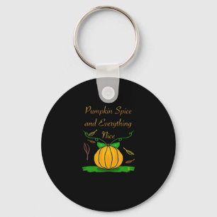 Llavero Especias De Calabaza Y Todo El Buen Lema Halloween