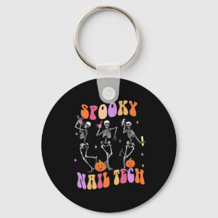 Llavero Espectacular Nail Tech Fun Skeleton Nail Tech Hall