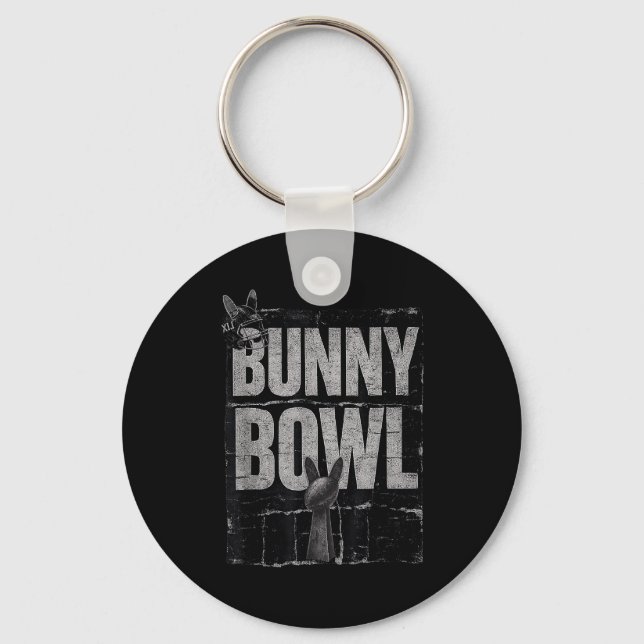 Llavero Espectáculo divertido de medio tiempo de Bunny Bow (Anverso)