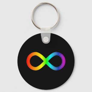 Llavero Espectro Infinito La Conexión Autismo Arcoiris