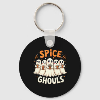 Llavero Espectros de Especias Halloween Fantasma Calabaza