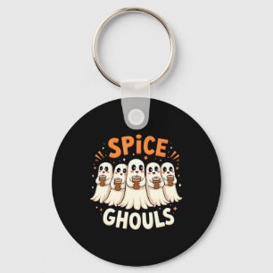 Llavero Espectros de Especias Halloween Fantasma Calabaza