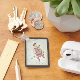 Llavero Espejo de Urania, Mapa Celeste Antiguo de Astronom