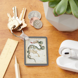 Llavero Espejo de Urania, Mapa Celeste Antiguo de Astronom