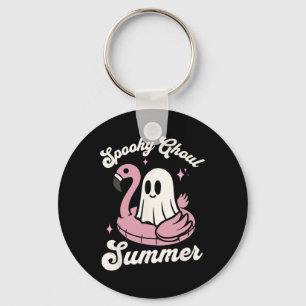 Llavero Espeluznante Ghoul verano lindo fantasma Flamingo