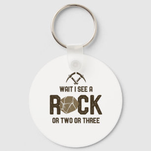 Llavero Espera A Ver Una Roca