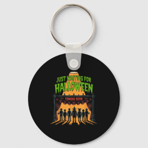Llavero Esperando Halloween Funny Cita S De Halloween