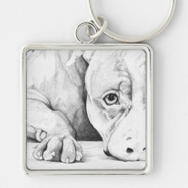 Llavero Esperando pacientemente