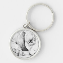 Llavero Esperando pacientemente