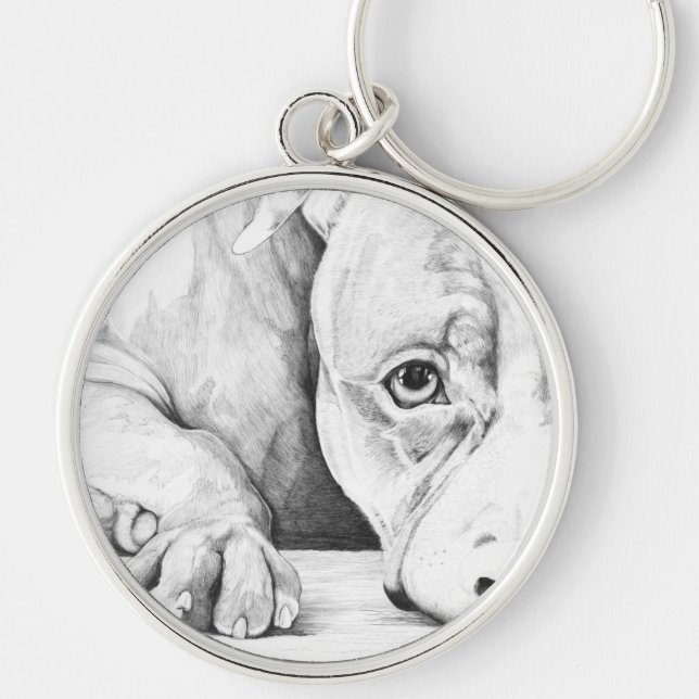 Llavero Esperando pacientemente (Frente)