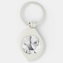 Llavero Esperando pacientemente