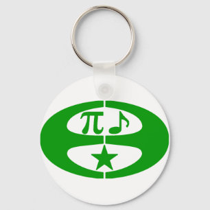 Llavero Esperanto de la música de la matemáticas - llave