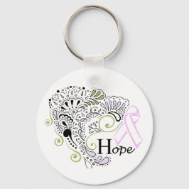 Llavero Esperanza del cáncer de mama - Keychain