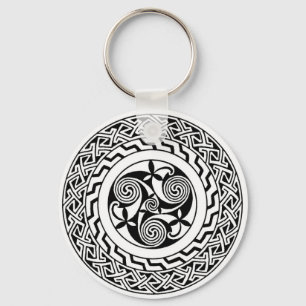 Llavero Espiral celta