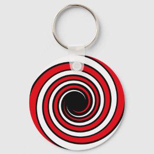 llavero espiral hipnótico