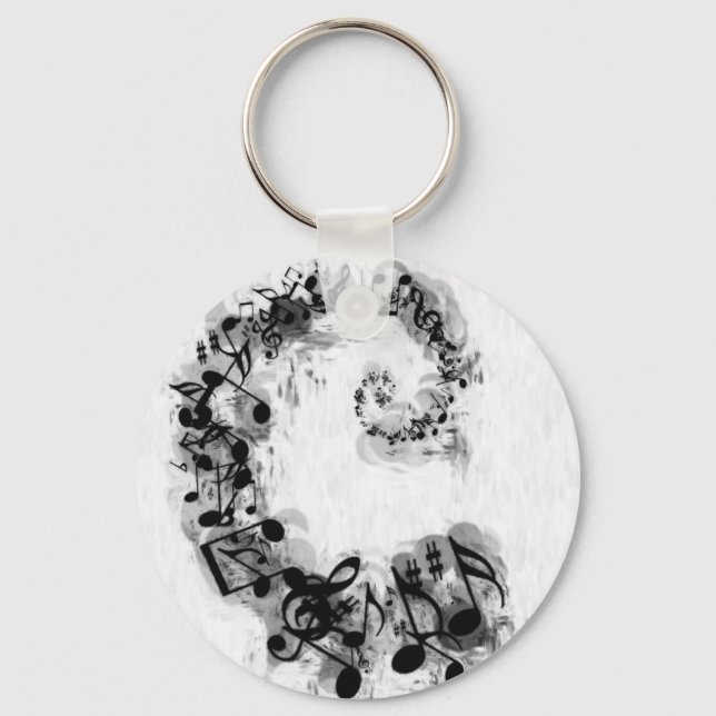 Llavero Espiral musical (Anverso)