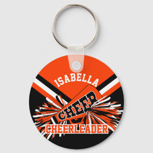 Llavero Espíritu animador - Naranja, negro y blanco