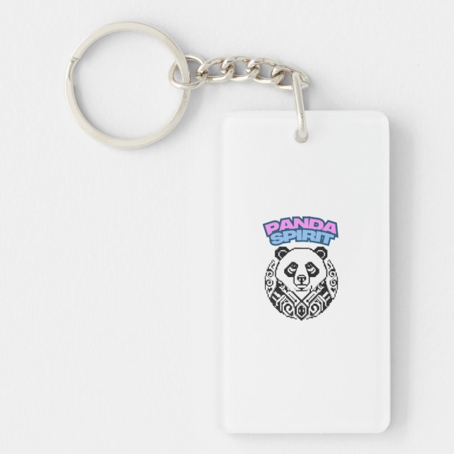 Llavero Espíritu de Panda (Frente)