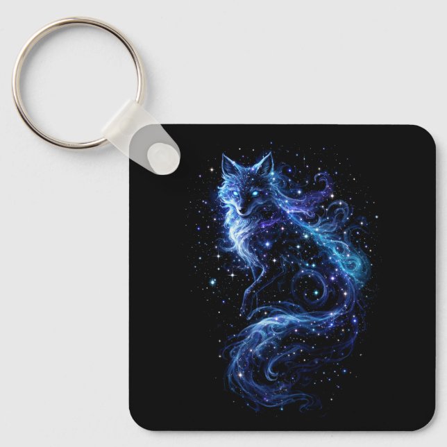 Llavero Espíritu Zorro Celestial (Anverso)