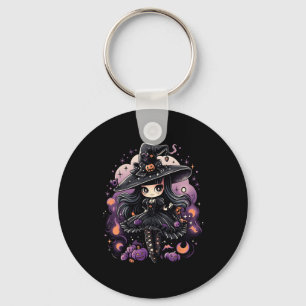 Llavero Espíritus espeleados Halloween Witch Art