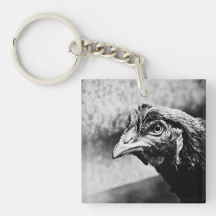 Llavero espíritus y pollos