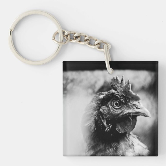 Llavero espíritus y pollos 2 (Frente)