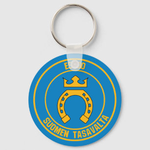 Llavero Espoo Round Emblem