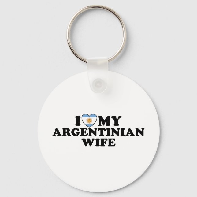 Llavero Esposa argentina (Anverso)