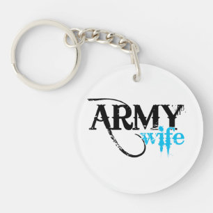 Llavero Esposa del ejército que deja perplejos