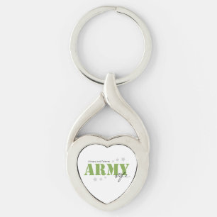 Llavero Esposa del ejército - Siempre y para siempre