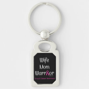 Llavero Esposa Mamá Guerrera... Cáncer de Mama