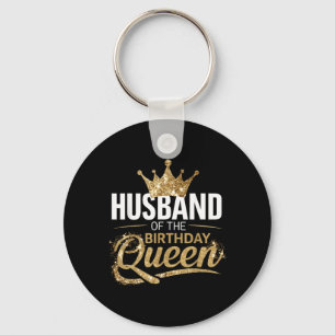 Llavero Esposo de la Reina de la Fiesta de Cumpleaños