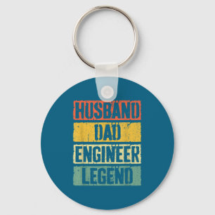 Llavero Esposo Papá Ingeniero Leyenda Padres