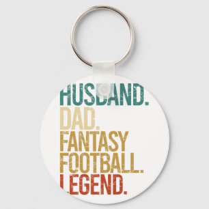 Llavero Esposo Papá Leyenda de Fútbol Fantasía Divertido H