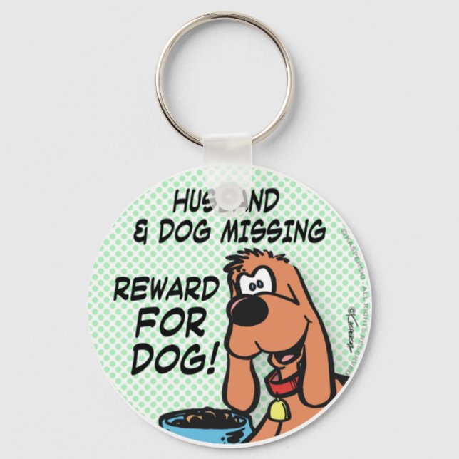 Llavero Esposo y perro (Anverso)