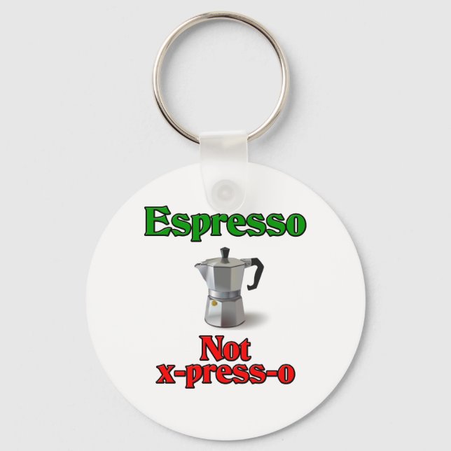 Llavero Espresso Not X-Press-O (Anverso)