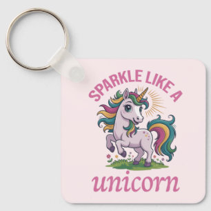 Llavero Espuma como unicornio