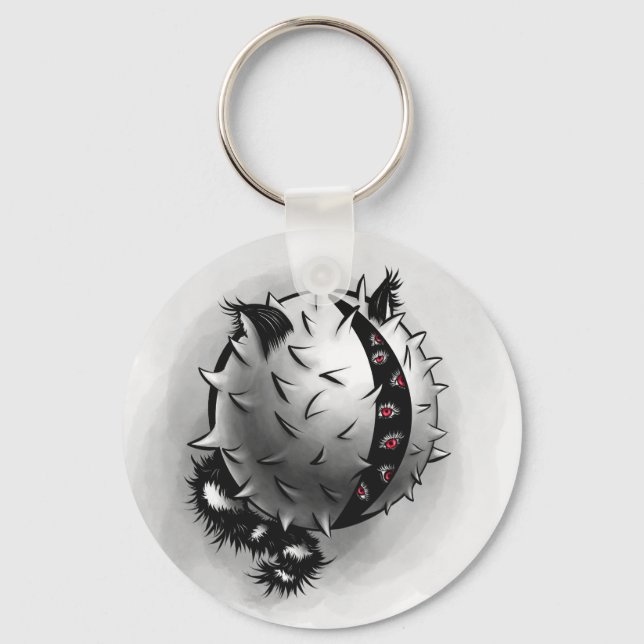 Llavero Espumosa bola de ojos (Anverso)