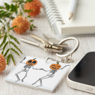 Llavero Esqueleto Bailando Halloween