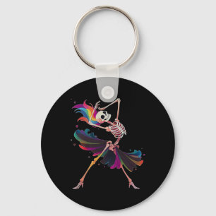 Llavero Esqueleto bailarín Rainbow Ballerina Halloween