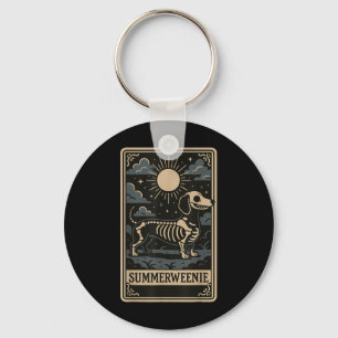Llavero Esqueleto de Dachshund Summerween Arte de Perro Es