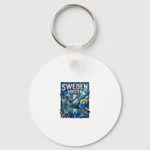 Llavero Esqueleto de fútbol de Suecia Poster Styl