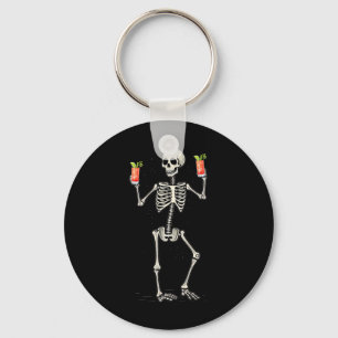 Llavero Esqueleto de Halloween Beber cruz