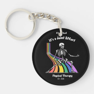 Llavero Esqueleto de Keychain "Es un esfuerzo conjunto"