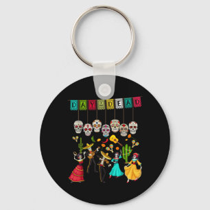 Llavero Esqueleto del Día de los Muertos - Día de los Muer