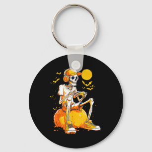Llavero Esqueleto Gamer Video Divertido Juegos Halloween C